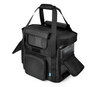 Xxerciz Bolsa de viaje compatible con ECOFLOW DELTA 2, estuche de almacenamiento portátil con asa suave, cubierta para generador con cremalleras laterales, bolsa de transporte para camping, caravana,