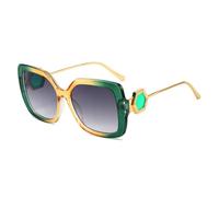 XXGJOALD Gafas de sol cuadradas 2025, 5, talla única