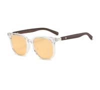 XXGJOALD Gafas de sol vintage 2025 para hombres, gafas de sol de madera para mujer, gafas de sol de moda retro, G05, talla única