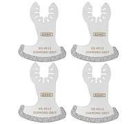 XXGO 4 cuchillas oscilantes de diamante multiherramienta XG4001S | Lo mejor para la eliminación de lechada de 1/8 pulgadas
