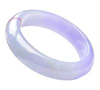 XXHNBF Pulsera de Mujer, Natural Jade Stone Jade Bangles, Ladies Jade Bangles, Chinese Elegant Classic Jade Bangles, for Family, for Girlfriend, with Jewelry Box, 54-64mm,60mm,(56mm)