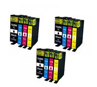 XXINGYULI Cartucho de Tinta Compatible 702XL con Chip de actualización para Impresora T702 T702XL Workforce Pro WF3720 WF3730 WF3733(Magenta)