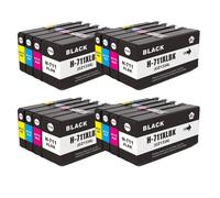 XXINGYULI Cartucho de Tinta Compatible 711XL para impresoras DesignJet T120 T520, Repuesto Completo con Tinta(4SET)
