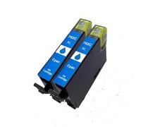 XXINGYULI Cartucho de Tinta Compatible 802XL con Chip de actualización para impresoras T802XL T802 Pro WF-4740 WF-4730 WF-4720 WF-4734(Light Cyan)