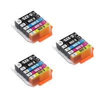 XXINGYULI Cartucho de Tinta Compatible con BCI-325 para impresoras de inyección de Tinta MG5230 IP4830 MG6130 MX893 IP4930 IX6530 MX883 PGI-325 PGI-326(3 Sets(15PCS))
