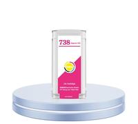XXINGYULI Cartucho de Tinta Compatible con HW de 300ML para Tinta pigmentada Completa DesignJet T850 T950 con Chip Estable para 738(HP738 -M-130ML)