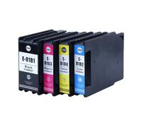 XXINGYULI Cartucho de Tinta Compatible para WF-C8190a WF-C8690a Serie T01B T01B1 T01B2 T01B3 T01B4(1set(BK M C Y))