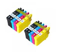 XXINGYULI Cartucho de Tinta Compatible T1281 para impresoras Stylus S22 SX125 SX130 SX230 SX235W SX420W SX425W SX430W SX435W(4bk 2c 2m 2y)