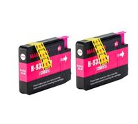 XXINGYULI Cartucho de Tinta de Repuesto para impresoras HP932 933XL Compatible con OfficeJet 6100 6600 6700 7110 7510 7600(2 PCS Magenta)