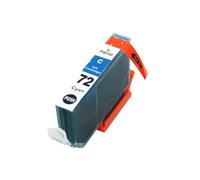 XXINGYULI Cartucho de Tinta PGI-72 Compatible para Impresora de inyección de Tinta Pro-10 Pro-10s 72 PGI72 BK MBK GY C M Y PC PM R CO(Cyan)