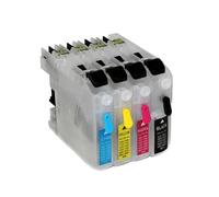 XXINGYULI Cartucho de Tinta Recargable con Chip de reinicio automático Compatible con LC103 XL LC105 LC101 LC107 LC109 para impresoras J6720DW J6920DW J285DW J470DW(LC105 LC107)