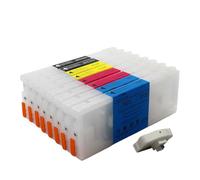 XXINGYULI Cartucho de Tinta Recargable de 350ml Compatible con Stylus Pro 7800 9800 7880 9880 Plus Winnerjet Free Resetter
