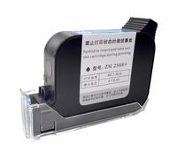 XXINGYULI Cartucho de Tinta solvente Negro no cifrado Compatible para Impresora de inyección de Tinta TIJ Modelo 2588/2580(2PC-Black)