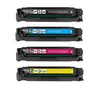 XXINGYULI Cartucho de tóner Compatible para 216A 215A M155a M155nw MFP M182n M182nw M183 M183fw W2410A W2411A W2412A W2413A sin Chip(4PCS 1Set)