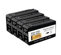 XXINGYULI Cartuchos de Tinta compatibles 1-5set para 7720 7730 7740 8210 8216 8710 8720 8725 8730 8740 8745 955XL 953XL 952XL 954XL(4pcs BK)