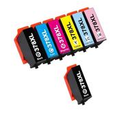 XXINGYULI Cartuchos de Tinta compatibles 378XL para impresoras fotográficas XP8500 XP8600 XP8605 Soluciones de Tinta de Repuesto(6PACK and 1BLACK)