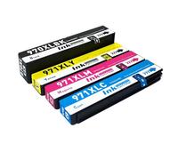 XXINGYULI Cartuchos de Tinta compatibles para HP970 y HP970XL para Impresora Officejet Pro X451dn X451dw(A Set 4 Pieces)