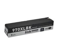 XXINGYULI Cartuchos de Tinta compatibles para HP970 y HP970XL para Impresora Officejet Pro X451dn X451dw(Black)
