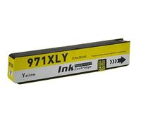 XXINGYULI Cartuchos de Tinta compatibles para HP970 y HP970XL para Impresora Officejet Pro X451dn X451dw(Yellow)