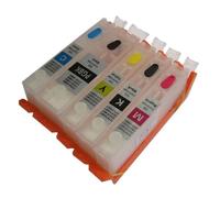XXINGYULI Cartuchos de Tinta Recargables Bloom BCI-350 BCI-351 5 Colores compatibles con impresoras PIXUS MG5430 MG5530 MG5630 IP7230 MX923 IX6830