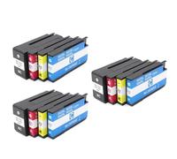 XXINGYULI Cartuchos de Tinta universales 952 953 954 955XL compatibles con impresoras OfficeJet Pro 7740 8210 8216 8710 8715 8720 8725 8730(3SET)