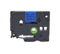 XXINGYULI Casete de Cinta Compatible de 12 mm TZ231 TZ241 TZ251 TZe231 TZe241 para Cinta de Etiquetas laminada PT-P710BT(5PCS-Black on Blue)