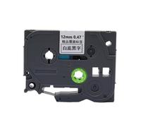 XXINGYULI Casete de Cinta Compatible de 12 mm TZ231 TZ241 TZ251 TZe231 TZe241 para Cinta de Etiquetas laminada PT-P710BT(1PCS-Black on White)