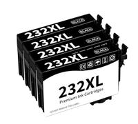 XXINGYULI Chip de actualización para Cartuchos de Tinta 232XL, Marzo de 2024, Compatible con impresoras T232 XL WF-2930 WF-2950 XP-4200 XP-4205(232XL 4BK)
