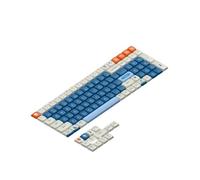 XXINGYULI ECHOME Breeze Theme Keycap Set para teclados mecánicos PBT Sublimación de Calor de 5 Lados 113 Teclas Tapas de Bola de Perfil bajo compatibles con Varios interruptores