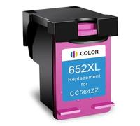 XXINGYULI InkGarden 652XL Cartucho de Tinta Compatible con 652 HP652 XL reemplazo para impresoras Deskjet 1115 1118 2135 2136 3635 3636 3835 4535(1pcs Color)