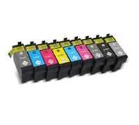 XXINGYULI Juego de Cartuchos de Tinta compatibles, 9 Colores para Modelos SureColor SC-P600 T7601 T7602 T7603 T7604 T7605 T7609, Suministro Completo de Tinta