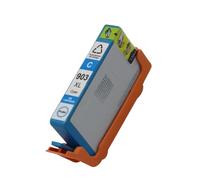 XXINGYULI Juego de Cartuchos de Tinta compatibles para 4 Colores para impresoras 903 903XL para Officejet Pro 6960 6961 6963 6964 6965 6966 para 907 907XL(1 PC Cyan)