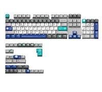 XXINGYULI Juego de Teclas PBT Personalizadas GN Blue 136 Teclas para teclados mecánicos Perfil ECHOME Energy Angel Theme Gaming Keycaps