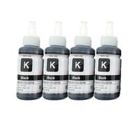 XXINGYULI Kit de Recarga de Tinta Compatible para Varias impresoras L100 L110 L120 L132 L210 L222 L300 L312 L355 L350 L362 L366 L550 L555 L566(70ML-4BK)