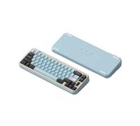 XXINGYULI Kit de Teclado mecánico Personalizado Corgi65DBT, Junta de Enchufe en Caliente Multicolor, Carcasa de Aluminio Adecuada para Juegos y Uso en Oficina(Cool White Blue)