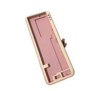 XXINGYULI Kit de Teclado mecánico Personalizado Corgi65DBT, Junta de Enchufe en Caliente Multicolor, Carcasa de Aluminio Adecuada para Juegos y Uso en Oficina(Cool White Pink)