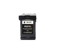 XXINGYULI Reemplazo de Cartucho de Tinta 652XL Rellenado de Rendimiento para HP652 XL Compatible con Deskjet 1115 1118 2135 2136 2138 3635 3636 3638(1 BK)