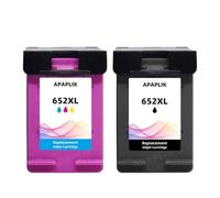 XXINGYULI Reemplazo de Cartucho de Tinta remanufacturado para HP652 HP652XL Compatible con Deskjet 1115 1118 2135 2136 2138 3635 3636 3638 3838(Black and Color)