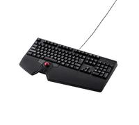 XXINGYULI Teclado japonés y ratón Integrado con Track Ball 108, Teclado inalámbrico Personalizado para Juegos por para compatibilidad con PC(Wried)