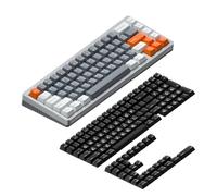 XXINGYULI Teclado mecánico Halo65 HE con Interruptor magnético, Teclado para Juegos por para Jugadores de PC, Compatible con Accesorios de Escritorio Valorant, Regalo(with Black Keycaps)