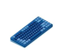 XXINGYULI Teclado mecánico inalámbrico Bluetooth Nuphy Halo75 V2, diseño de Junta para Juegos de 81 Teclas, Compatible con PC y QMK Via(Blue)