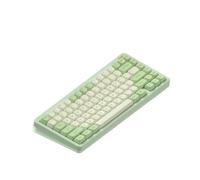 XXINGYULI Teclado mecánico inalámbrico Bluetooth Nuphy Halo75 V2, diseño de Junta para Juegos de 81 Teclas, Compatible con PC y QMK Via(Olive)
