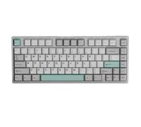 XXINGYULI Teclado mecánico inalámbrico de Aluminio con conectividad RGB Personalizable de 3 Modos y Larga Vida útil para Jugadores(Anode Silver)
