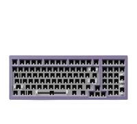 XXINGYULI Teclado mecánico RGB de Intercambio en Caliente con Montaje de Junta M2, Kit DIY, Teclado mecánico de Aluminio para Juegos de 98 Teclas(Purple)