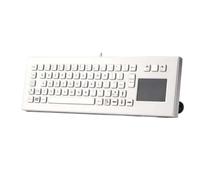 XXINGYULI Teclado táctil Industrial Que Ahorra Espacio para Uso de Escritorio(Spanish Layout)