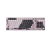 XXINGYULI Zuohe ZH100 Little Devil Teclado mecánico inalámbrico Bluetooth 3 Modos Teclado de Oficina para Juegos Personalizado Intercambiable en Caliente para computadora portátil y PC