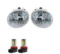 Xxiucj Conjunto faros antiniebla 81211-42050 8122142050 Para Toyota Para RAV4 Para Avalon 4 Runner Para LEXS ES330 Conjunto Faros Antiniebla(Pair With LED L10)