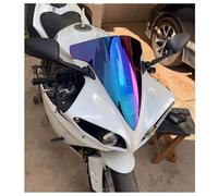 Xxiucj Deflector Parabrisas Motocicleta Parabrisas De Motocicleta De Doble Burbuja para YZF1000 para R1 YZF 1000 R1 2009 2010 2011 2012 2013 2014 Motorcycle Windshield Wind Deflector(Lridium)