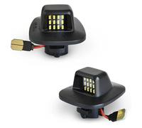 Xxiucj Luces Matrícula Coche Para Chevy Para GMC Para C1500 C2500 C3500 K1500 K2500 K3500 1988-2000 2 Uds Montaje Lámpara Etiqueta Luz LED Matrícula Blanca 2 Uds