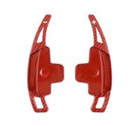 Xxiucj Paleta Cambio Marcha Al Volante Para Benz Para ABCEG Para GLS Para GLC Para GLA Para SLC Clase Para Para CLS Para CLA Para W222 W213 ABS Paleta De Cambio Volante(Carbon Red)
